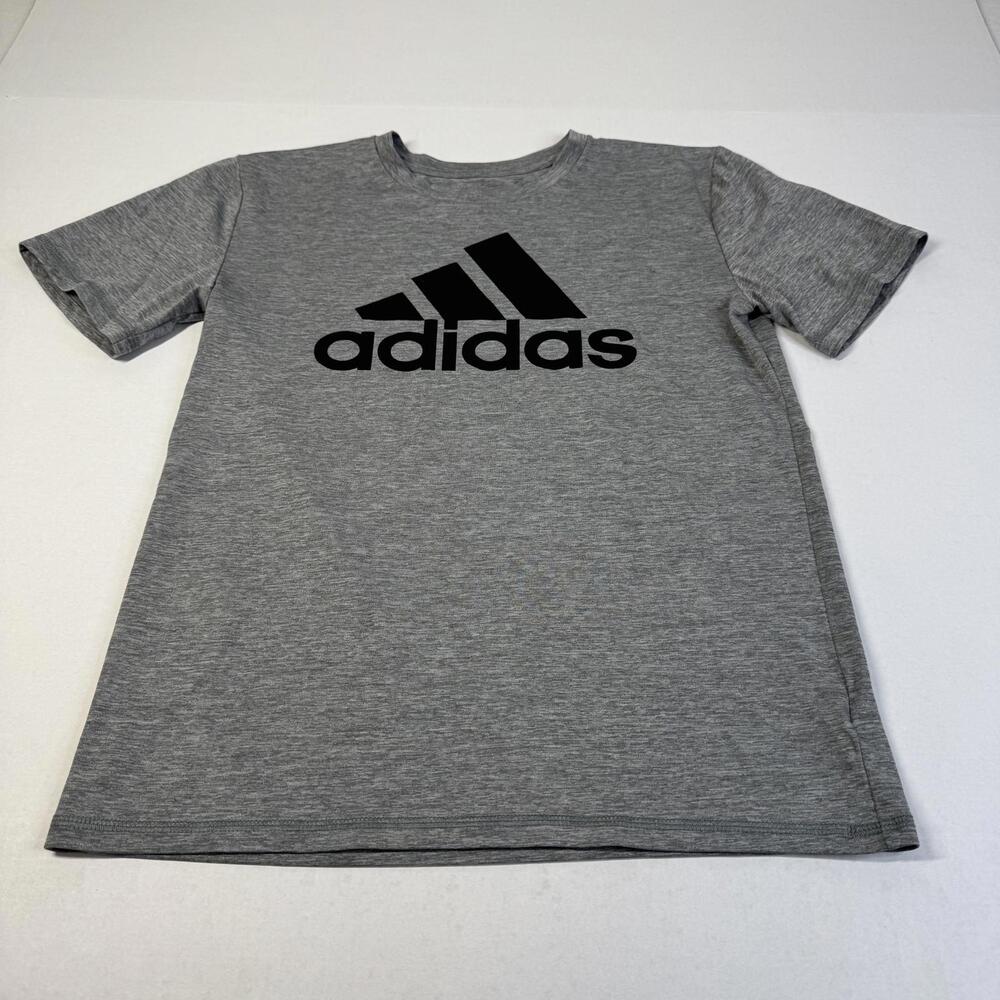 Adidas Kid’s 10/12 Size Medium Grey T-Shirt